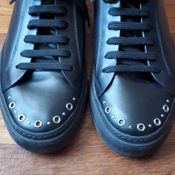 Costume National Men's Studded Leather Sneaker - Picture 8 of 9
